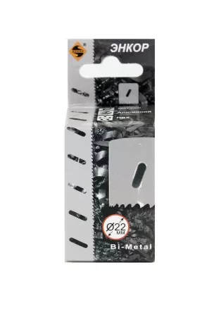 Коронка Bi-Metal Ф22 мм М3 Энкор 24122 купить в Тюмени