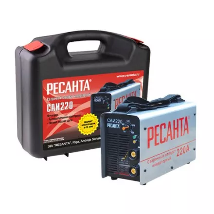 Сварочный аппарат инверторный САИ 220 в кейсе купить в Тюмени