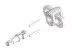 Пневмогайковерт SCORPIO YU-1281T 1/2&quot; 138 кг/м, 2,02 кг Twin Hammer купить в Тюмени