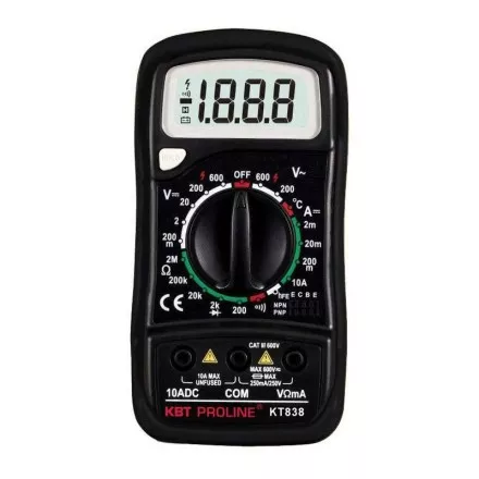 Мультиметр цифровой KT838 PROLINE КВТ купить в Тюмени