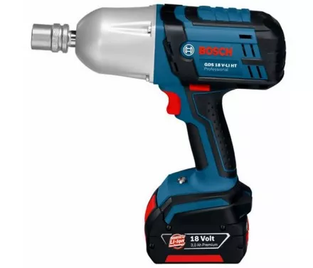 Гайковерт аккумуляторный ударный BOSCH GDS 18 V-Li HT 2х4 Ач в кейсе купить в Тюмени
