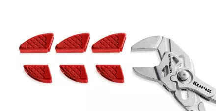 Сменные защитные накладки на губки KRAFTOOL 22067-S3 купить в Тюмени