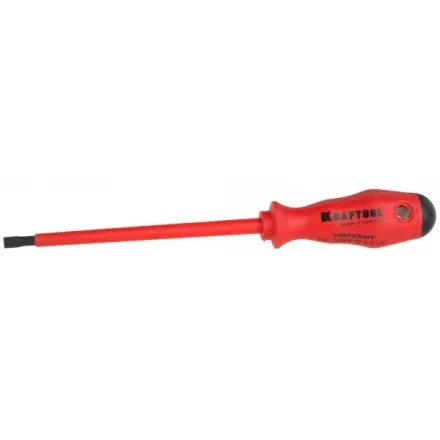 Отвертка KRAFTOOL &quot;VOLT-KRAFT&quot; 1000В, SL 6,5х150мм 25005-6.5-150 купить в Тюмени