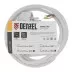 Шнур сетевой Denzel Energy Series, ПВС, 1,5 м, 3 x 1,5 мм, с неразборной вилкой, белый, 3 м, 37670 купить в Тюмени