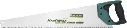 Ножовка KRAFTOOL &quot;EXPERT&quot; &quot;SuperMax&quot;, универсальн быстрый и точный рез, универсальн средний закален зуб, 7/8TPI, 550мм 15222-55 купить в Тюмени