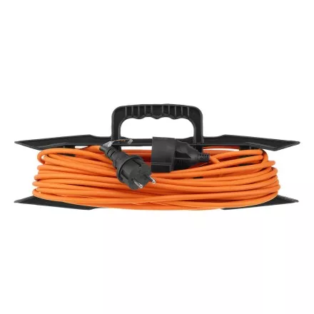 Удлинитель-шнур силовой Denzel Garden Series, б/з, ПВС, 20м, 1 розетка, 2 x 1 мм, 3 м 37402 купить в Тюмени