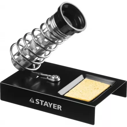 Подставка MAXTerm, STAYER 55318, для паяльников, штампованная 55318 купить в Тюмени