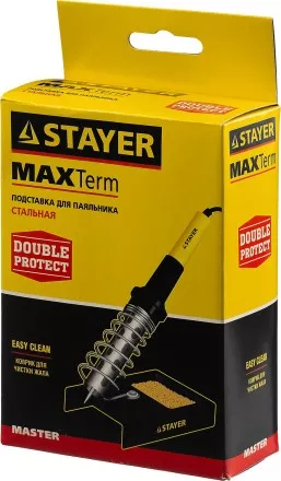 Подставка MAXTerm, STAYER 55318, для паяльников, штампованная 55318 купить в Тюмени