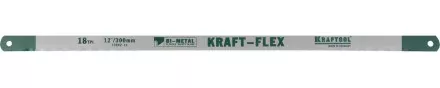 Полотно KRAFTOOL &quot;KRAFT-FLEX&quot; по металлу, Bi-Metal, 18TPI, 300 мм, 10 шт 15942-18-S10 купить в Тюмени