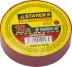 Изолента, STAYER Master 12291-R-15-10, ПВХ, 5000 В, 15мм х 10м, красная 12291-R-15-10 купить в Тюмени