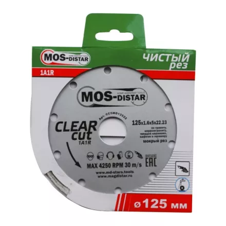 1A1R CLEAR CUT (Чистый рез) (7 mm) MOS-DISTAR 250*2,4*7*25,4 mm купить в Тюмени