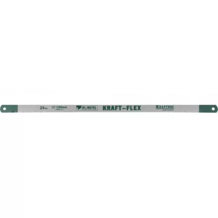Полотно KRAFTOOL &quot;KRAFT-FLEX&quot; по металлу, Bi-Metal, 24TPI, 300 мм, 10 шт 15942-24-S10 купить в Тюмени