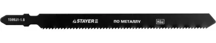 Полотна STAYER &quot;PROFI&quot;, T318B, для эл/лобзика, HSS, по металлу (2,5-6мм), EU-хвост., шаг 1,8мм, 110мм, 2шт 159951-1.8_z01 купить в Тюмени