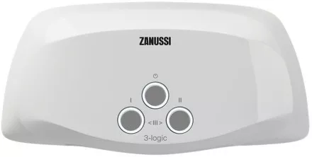 Водонагреватель проточный ZANUSSI 3-logic 3.5 TS душ и кран купить в Тюмени
