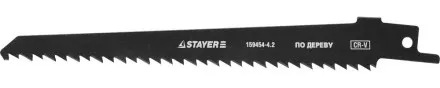 Полотно STAYER &quot;PROFI&quot; S644D для сабел эл. ножовки Cr-V,быстр,чистый,прям и фигур рез по дереву,фанере,ДСП,пластику 159454-4.2 купить в Тюмени