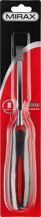 Стамеска MIRAX с двухкомпонентной прозрачной рукояткой, 8мм 1810-08 купить в Тюмени