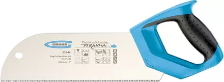 Пила для фанеры с запилом PIRANHA,300 мм/12&quot;,11-12 TPI,зуб 3D,каленый зуб,двухкомп.рукоятка GROSS 23144 купить в Тюмени