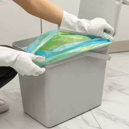 Пакеты для мусора с завязками 35 л x 15 шт. синие, Home Palisad 927155 купить в Тюмени