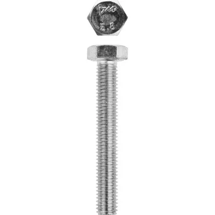 Болт ГОСТ 7798-70, M10 x 25 мм, 5 кг, кл. пр. 5.8, оцинкованный, ЗУБР 303080-10-025 купить в Тюмени