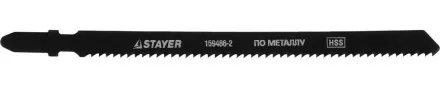 Полотна STAYER &quot;STANDARD&quot;, T318B, для эл.лобзиков, HSS, по цв. мeт, фрезер.развед, тонколист сталь, EU, T318B, 110/2мм, 2шт 159486-2 купить в Тюмени