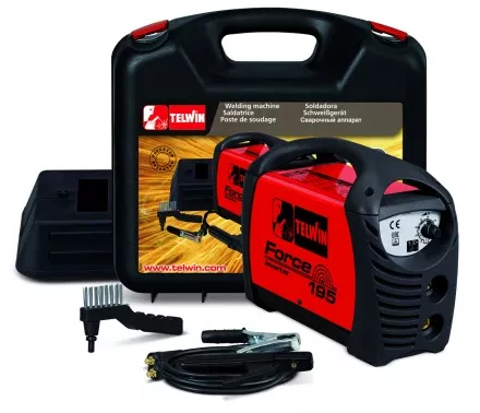Сварочный аппарат FORCE 195 ACX PLASTIC CARRY CASE Telwin купить в Тюмени