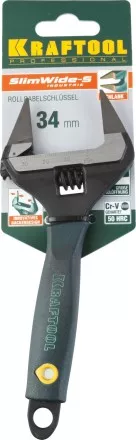 Ключ разводной SlimWide-S, 150 / 34 мм, KRAFTOOL 27263-15 купить в Тюмени