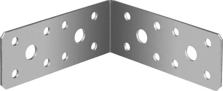 ЗУБР УК-2.0, 35 x 90 x 90 x 2 мм, цинк, крепежный уголок (310126-35-090) купить в Тюмени