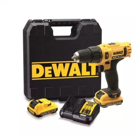 Дрель-шуруповерт аккумуляторная DeWalt DCD 716 D2 ударная купить в Тюмени