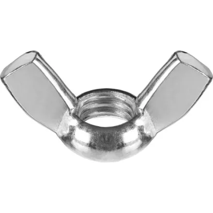 Гайка ЗУБР барашковая, DIN 315, оцинкованная,  M12, ТФ0,  1500 шт. 4-303730-12 купить в Тюмени
