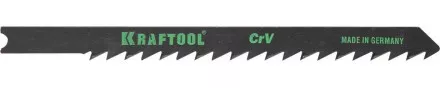 Полотна KRAFTOOL, U144D, для эл/лобзика, Cr-V, по дереву, ДВП, ДСП, быстрый рез, US-хвост., шаг 4мм, 75мм, 2шт 159621-4 купить в Тюмени