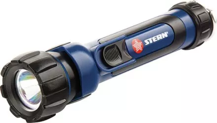 Фонарик светодиодный, противоударный, влагозащищённый,  1 яркий Led, 2хАА, Stern 90520 купить в Тюмени