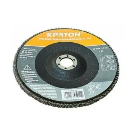 Круг лепестковый шлифовальный Z60-180 Кратон 1 13 05 012 купить в Тюмени