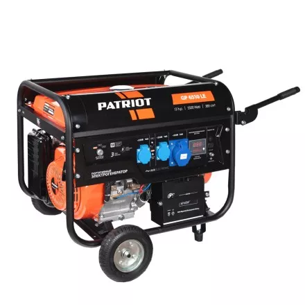 Генератор бензиновый PATRIOT GP 6510 LE купить в Тюмени