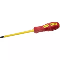 Отвертка STAYER &quot;PROFESSIONAL&quot; &quot;MAX-GRIP&quot; диэлектрическая, двухкомпонентная рукоятка, Cr-V, SL 5,5x125мм 25827-05-125 G