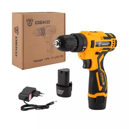 Дрель аккумуляторная DEKO Banger 12V, 063-4169 купить в Тюмени