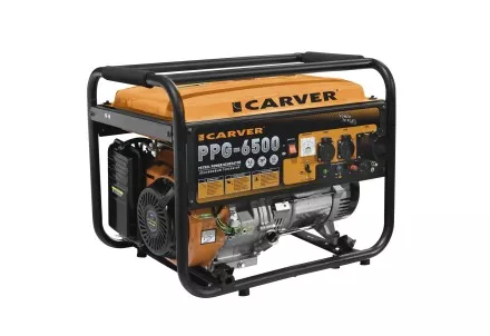 Бензогенератор CARVER PPG-6500 купить в Тюмени