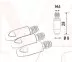 Наконечник к гор п/а M6 d 0,8 мм L28 тело 8 Cu-Cr-Zr Aurora купить в Тюмени