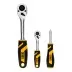 Набор инструментов Denzel 15814, 1/2&quot;, 1/4&quot;, CrV, S2, пластиковый кейс, 109 предметов купить в Тюмени