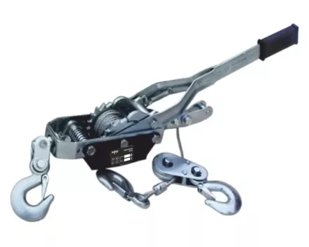 Лебедка рычажная гаражная Magnus-Profi LRG-2001, 2 т, канат 2.5 м, одинарный храповый механизм купить в Тюмени