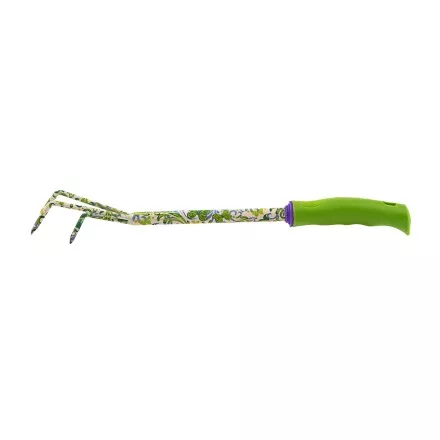 Рыхлитель 3 - зубый Palisad, 60 х 415 мм, стальной, пластиковая рукоятка, Flower Green, 620385 купить в Тюмени