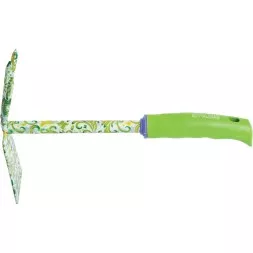 Мотыжка комбинированная Palisad, 65 х 310 мм, стальная, пластиковая рукоятка, Flower Green, 620415