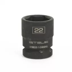 Головка ударная шестигранная 22 мм 1/2&quot; CrMo  Stels 13926