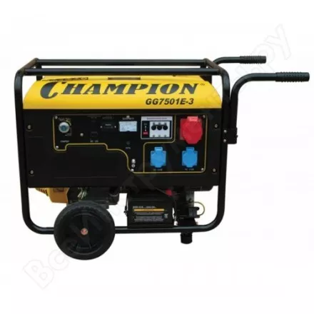 Генератор бензиновый CHAMPION GG7501E-3 купить в Тюмени