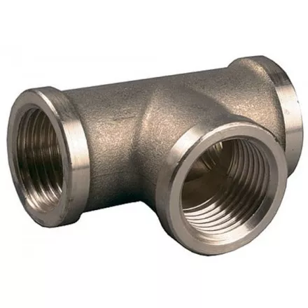 Тройник GENERAL FITTINGS латунь, г/г/г, 1&quot; 51055-1 купить в Тюмени