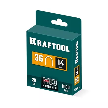 Скобы кабельные, тип 36 (L) калибр 20GA 31636-14 купить в Тюмени
