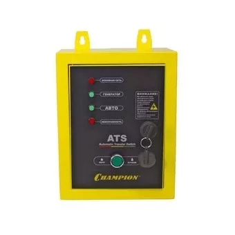 Генератор бензиновый CHAMPION GG6501E + ATS купить в Тюмени