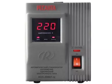 Стабилизатор напряжения РЕСАНТА АСН-2000/1-Ц купить в Тюмени