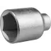 Головка торцовая НИЗ (1/2&quot;), 40Х, шестигранная, оцинкованная, 27мм 2772-27 купить в Тюмени