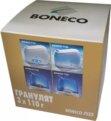 Гранулят (наполнит. к фильтру-картриджу для воды 7531) x 3шт BONECO AOS купить в Тюмени