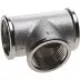Тройник GENERAL FITTINGS никелированная латунь, г/г/г, 1&quot; 51052-1 купить в Тюмени